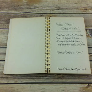 Vintage Cookbook Make It Now Bake it Later 1-3 Barbara Goodfellow Handwritten Arlington Virginia 1965 - At Grandma's Table