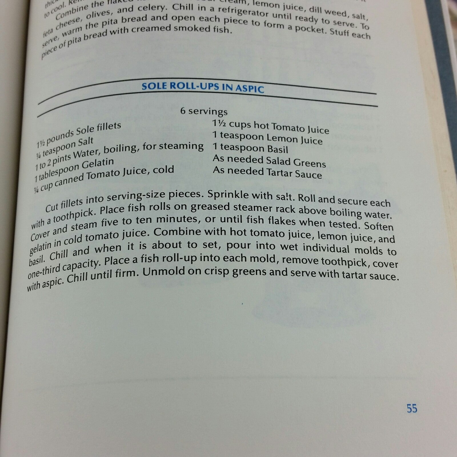 Vintage Fish Cookbook Eagle Claw Ken Anderson 1982 Catch Clean Store Prepare - At Grandma's Table