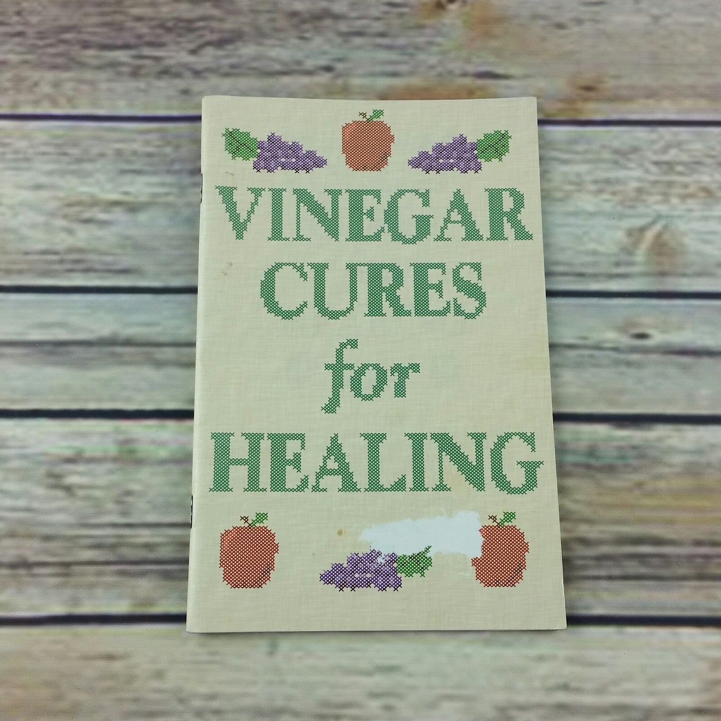 Vintage Vinegar Cures for Healing Book 1999 3rd Printing Paperback Melodie Moore - At Grandma's Table