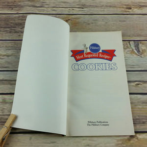 Vintage Pillsbury Cookbook Cookies Most Requested Recipes 1993 Paperback Booklet - At Grandma's Table