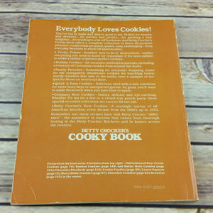 Vintage Cookbook Betty Crocker Cooky Book Golden Book Cookie Recipes 1977 Paperback - At Grandma's Table