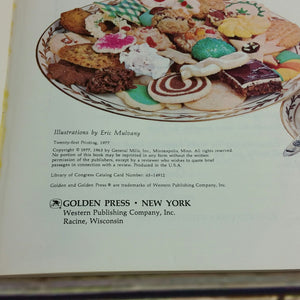 Vintage Cookbook Betty Crocker Cooky Book Golden Book Cookie Recipes 1977 Paperback - At Grandma's Table