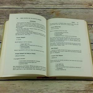 Vintage Cookbook Magic Recipes Electric Blender Mary Meade 1965 Hardcover NO Dust Jacket - At Grandma's Table