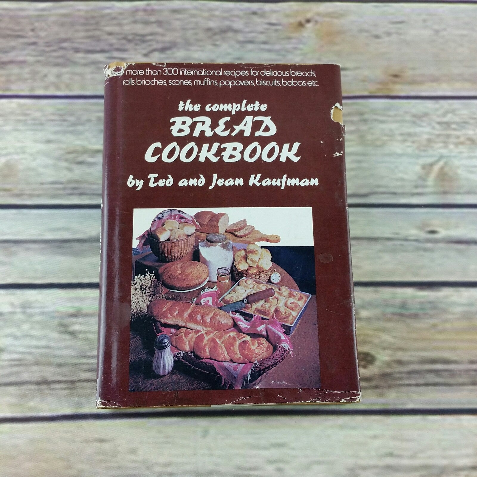 Vintage Cookbook The Complete Bread Recipes 1969 Kaufman Hardcover - At Grandma's Table