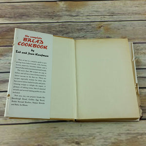Vintage Cookbook The Complete Bread Recipes 1969 Kaufman Hardcover - At Grandma's Table