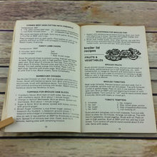 Load image into Gallery viewer, Vintage Cookbook Nesco Broiler Lid Fry Pan Cooking Recipes Promo 1973 Manual Booklet - At Grandma&#39;s Table