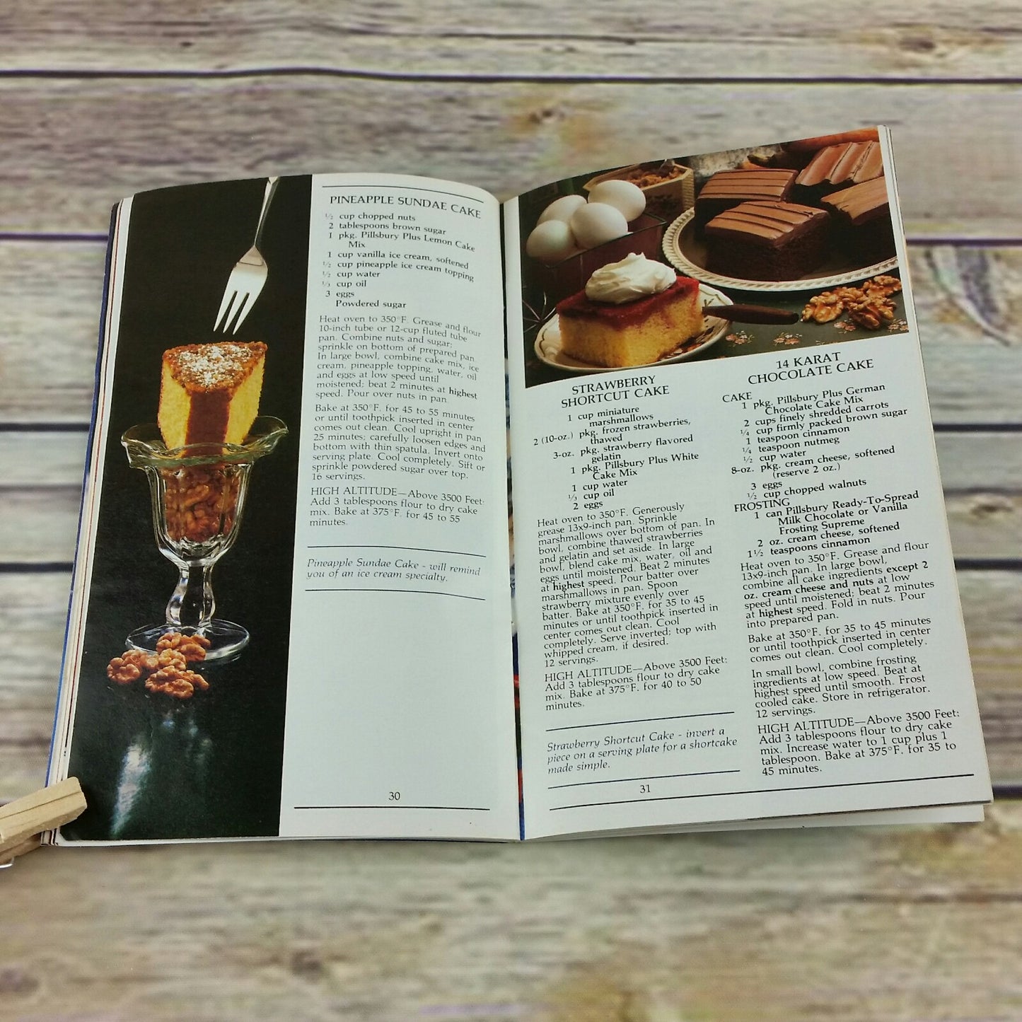 Vintage Pillsbury Cookbook Sweet Success Dessert Recipes 1980 Promo Paperback Booklet - At Grandma's Table