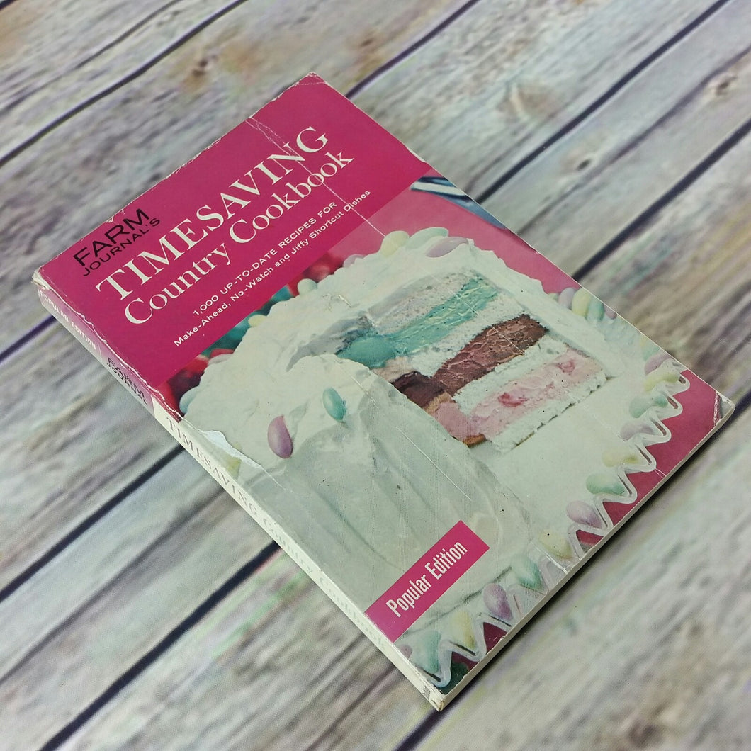 Vintage Farm Journal Timesaving Country Cookbook 1961 Paperback Popular Edition - At Grandma's Table