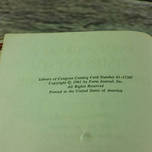 Load image into Gallery viewer, Vintage Farm Journal Timesaving Country Cookbook 1961 Paperback Popular Edition - At Grandma&#39;s Table
