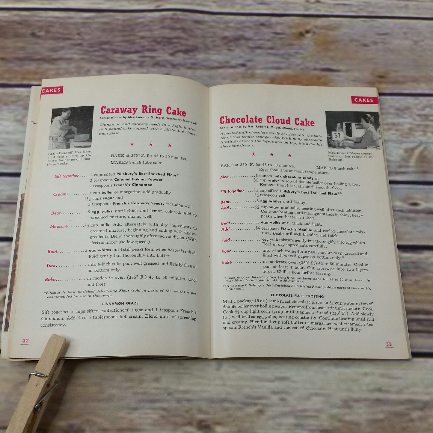 Vintage Cookbook Pillsburys 4th Grand National 100 Prize Winning Recipes 1953 Booklet - At Grandma's Table