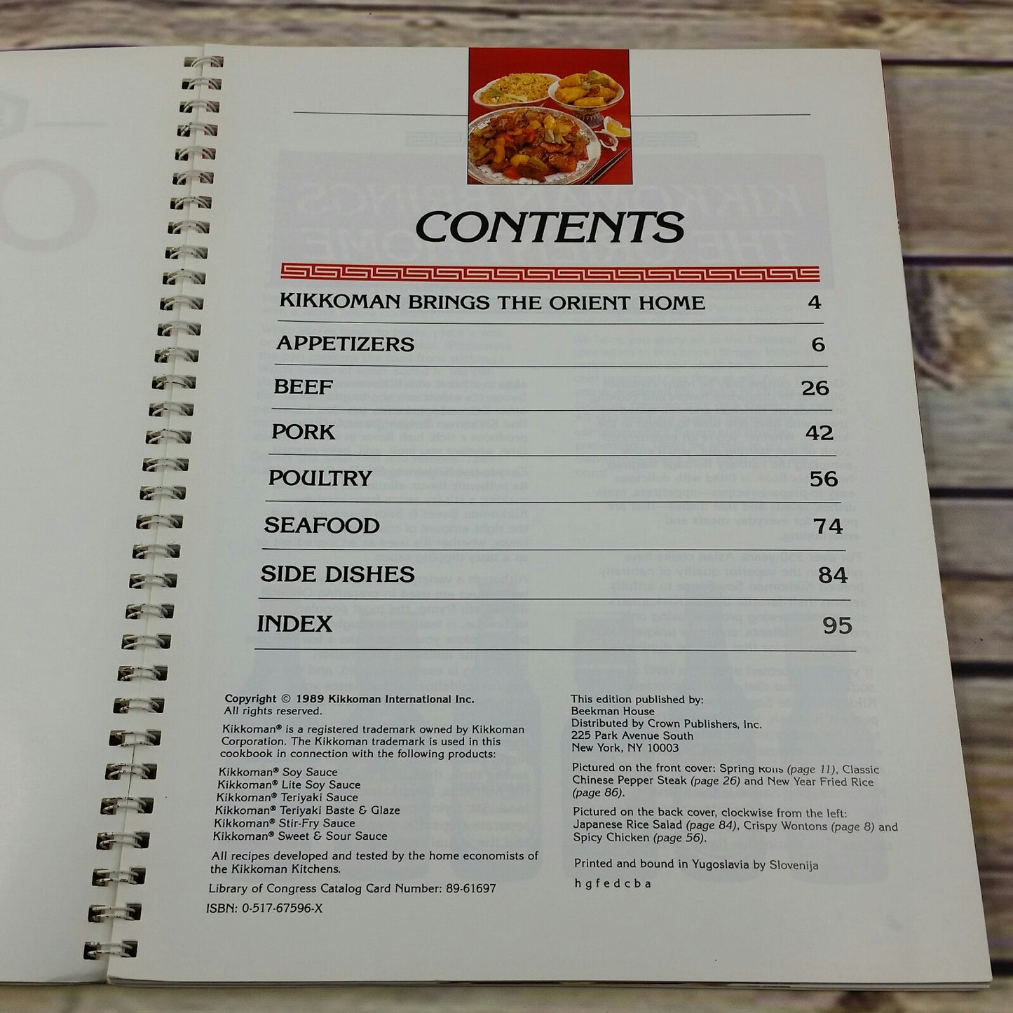 Vintage Cookbook Kikkoman Oriental Cooking Recipes 1980s Appetizers Beef Pork Poultry Seafood Promo Booklet - At Grandma's Table