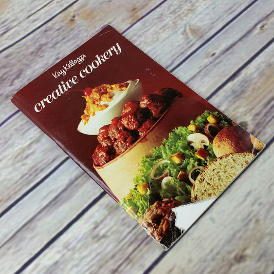 Vintage Cookbook Kay Kelloggs Creative Cookery 1971 Promo Kelloggs Cereal Recipes Booklet - At Grandma's Table