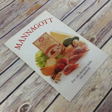 Load image into Gallery viewer, Mannagott Axa Mannagryn Cook Book Swedish Language Bra Till Grot Och Puddingar - At Grandma&#39;s Table