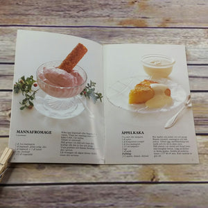 Mannagott Axa Mannagryn Cook Book Swedish Language Bra Till Grot Och Puddingar - At Grandma's Table