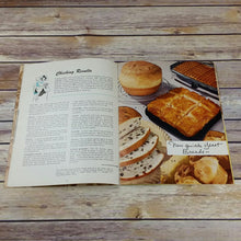 Load image into Gallery viewer, Vintage Cookbook Fleischmann Yeast When You Bake with Yeast Recipes Booklet 1956 Promo Advertising Breads Rolls Brioche Waffles - At Grandma&#39;s Table
