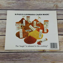 Load image into Gallery viewer, Vintage Cookbook 1988 K-Paul&#39;s Louisiana Cajun Magic  Chef Paul Prudhomme&#39;s Recipes Paperback - At Grandma&#39;s Table
