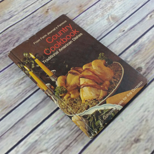 Vintage Farm Journal Famous Country Cookbook 1971 NO Dust Jacket Hardcover Traditional American Dishes - At Grandma's Table