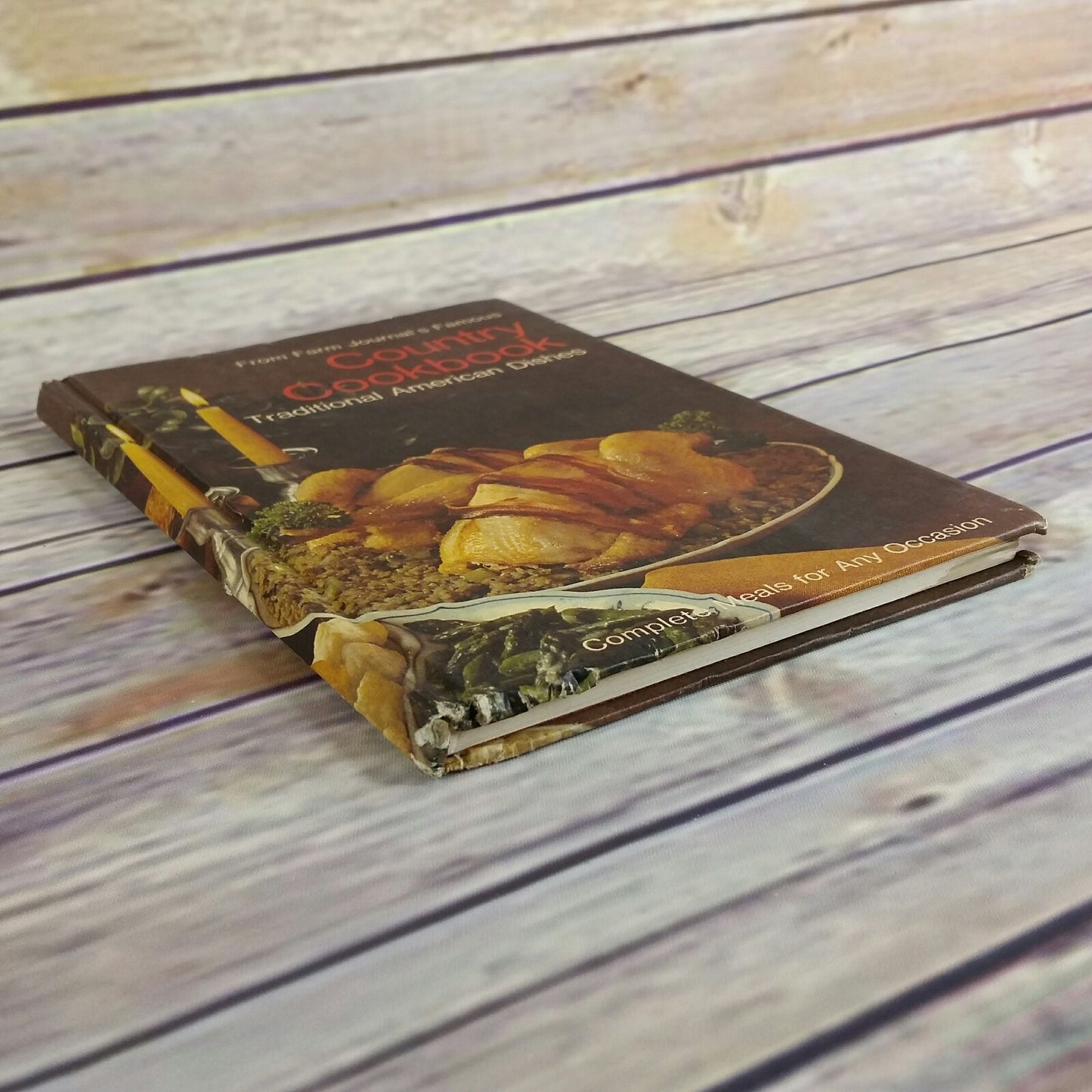 Vintage Farm Journal Famous Country Cookbook 1971 NO Dust Jacket Hardcover Traditional American Dishes - At Grandma's Table