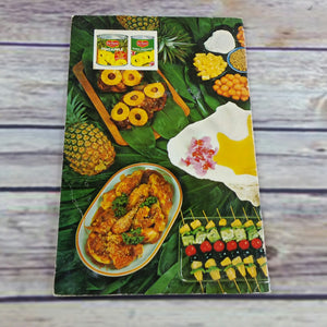 Vintage Cookbook Del Monte Luau Favorites and Island Recipes 1975 Paperback Promo Booklet - At Grandma's Table