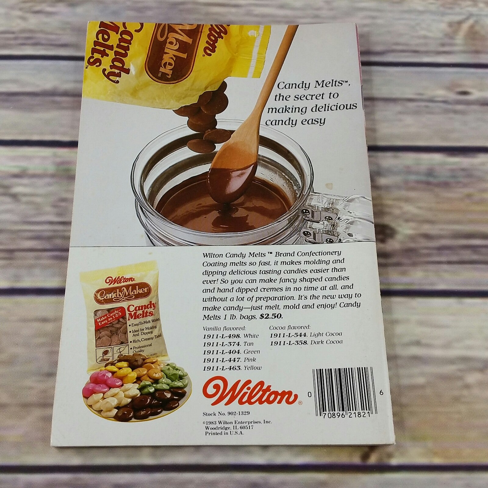 Vintage Wilton Cookbook Candy Making for Beginners Ideas Recipes Instructions 1983 - At Grandma's Table