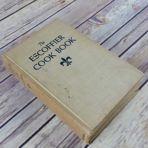 Vintage Cookbook The Escoffier Cook Book A. Escoffier 1957 Hardcover No Dust Jacket - At Grandma's Table