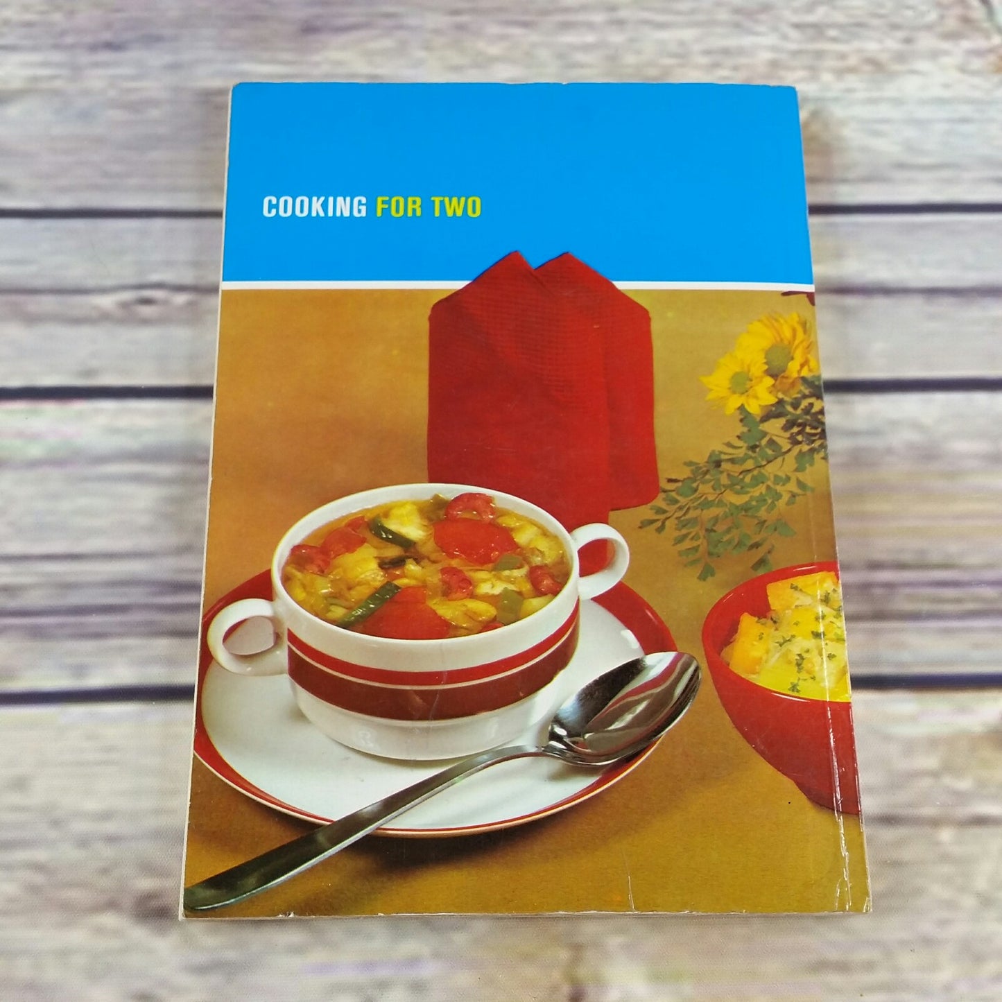 Vintage Cookbook Dr Oetker Cooking for Two 1972 Paperback Recipes English Language - At Grandma's Table