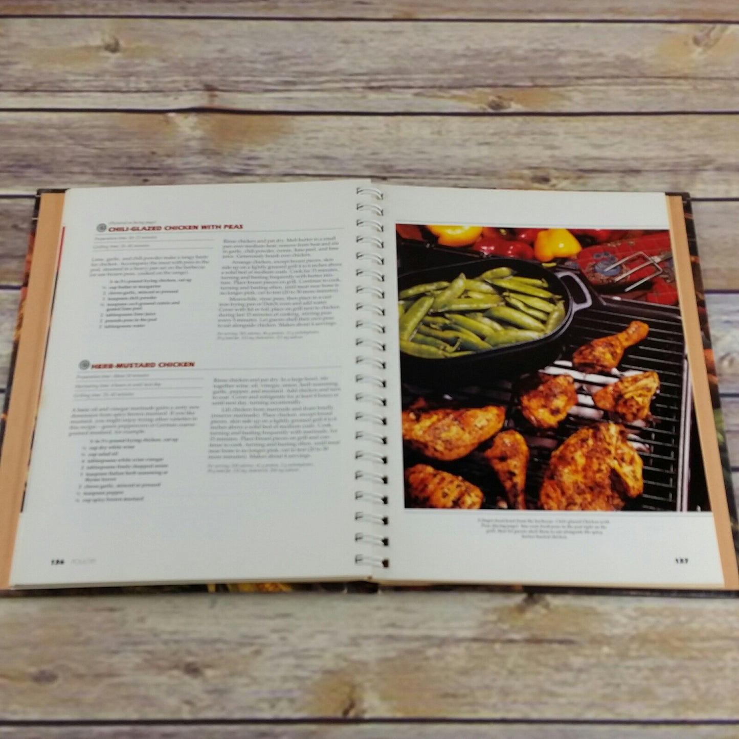 Vintage Cookbook Sunset The Ulitmate Grill Book Barbecuing BBQ Grilling Hardcover Spiral Bound First Print 1989 - At Grandma's Table