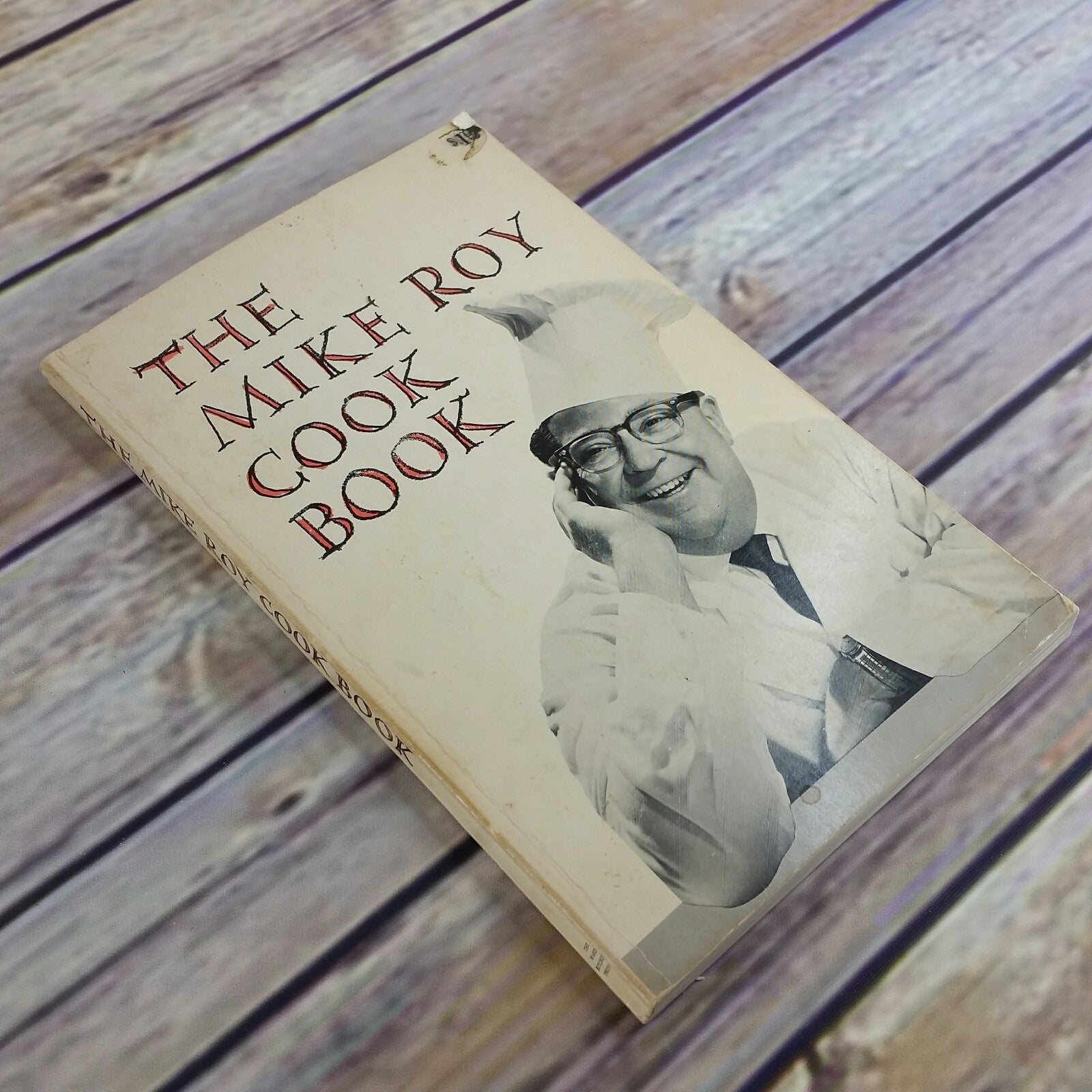 Vintage Mike Roy Cook Book Cooking Show Host Chef 1970 Paperback Cookbook Book 1 - At Grandma's Table