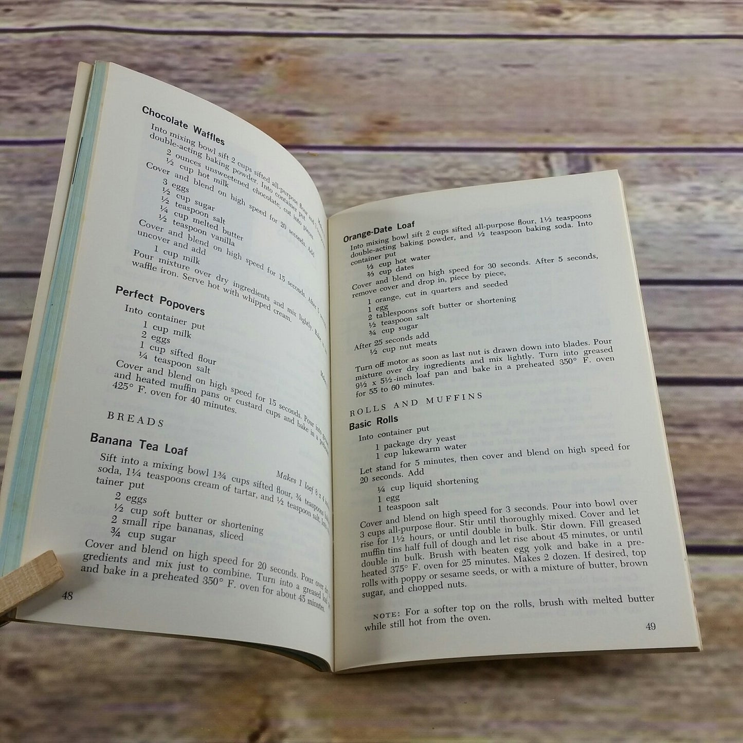 Vintage Waring Blender Cook Book Short Course in Blendor Cooking 1962 Paperback Booklet - At Grandma's Table
