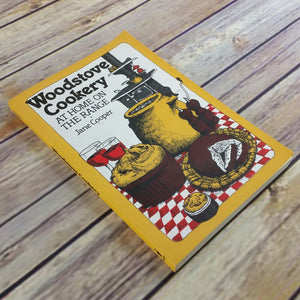 Vintage Cookbook Woodstove Cookery At Home on the Range Recipes 1977 Paperback Jane Cooper - At Grandma's Table