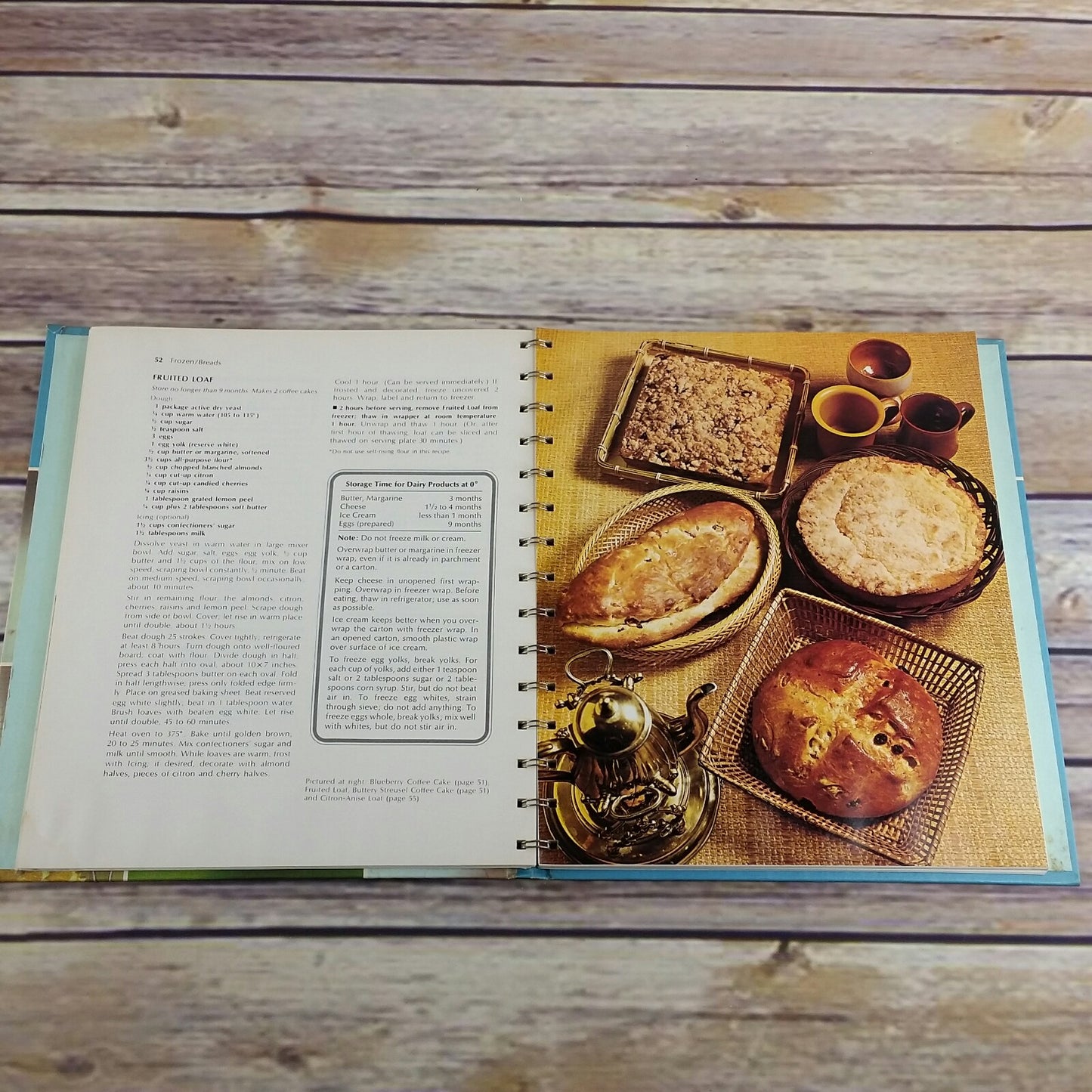 Vintage Cookbook Betty Crocker Do Ahead Recipes 1975 From Freezer and Refrigerator Hardcover Spiral Bound - At Grandma's Table