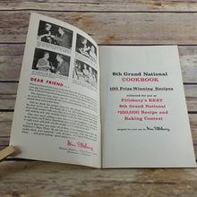 Load image into Gallery viewer, Vintage Cookbook Pillsbury 8th Annual Grand National 100 Recipes 1956 Paperback Booklet - At Grandma&#39;s Table