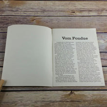 Load image into Gallery viewer, Vintage Cookbook Vom Fondue Kochbuch 1966 German Language - At Grandma&#39;s Table