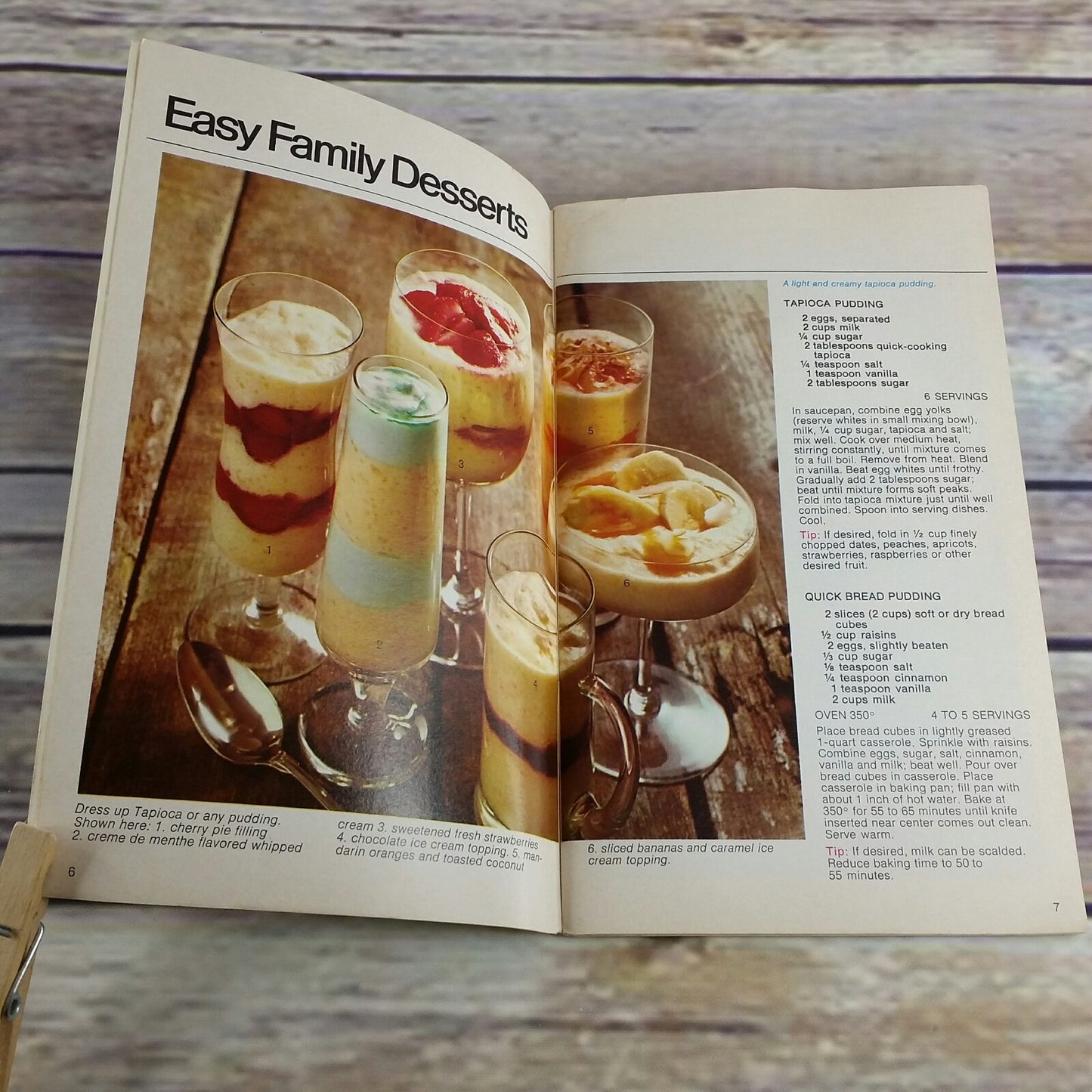 Vintage Cookbook Pillsbury Dessert Cook Book 1970 Paperback Booklet Promo - At Grandma's Table
