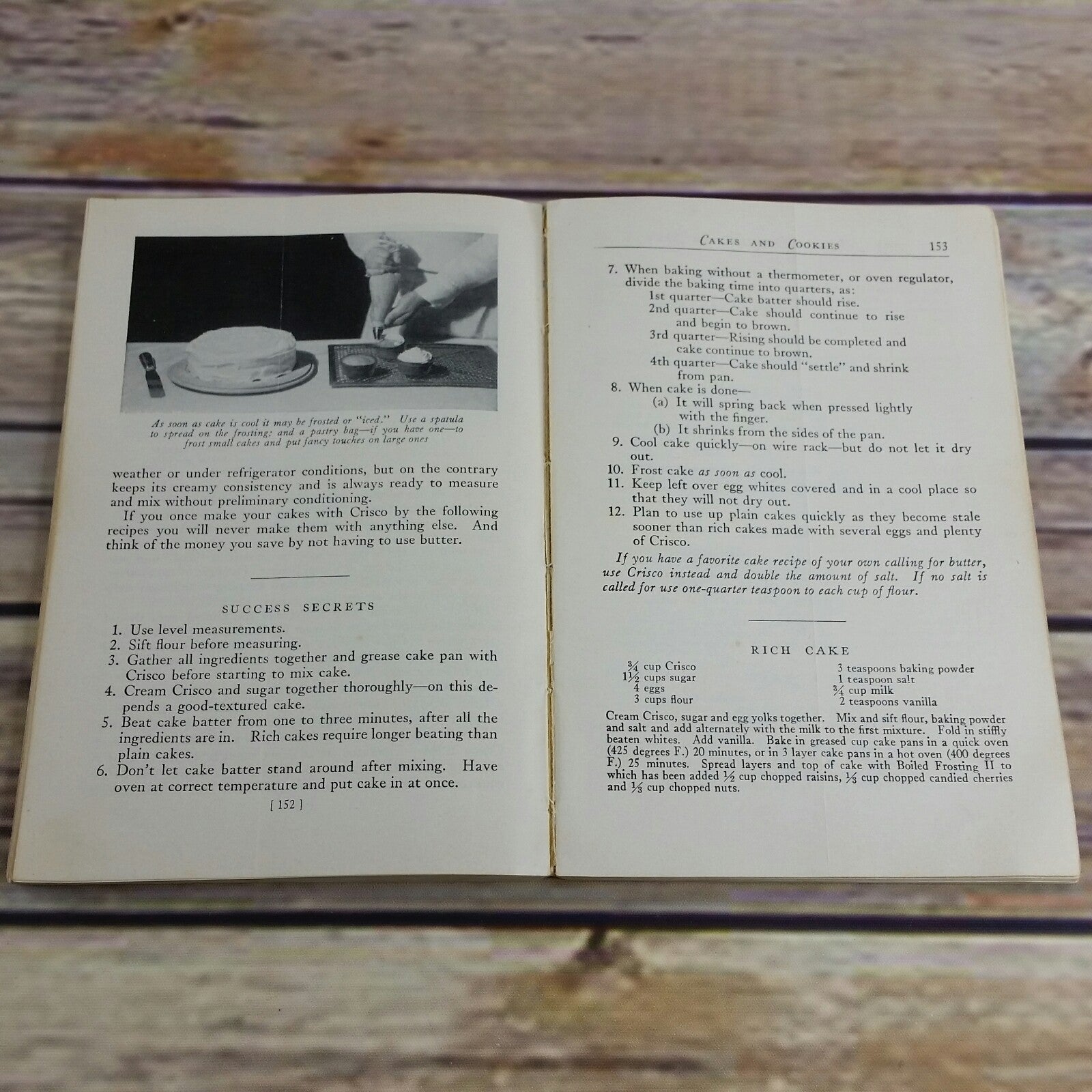 Vintage Cookbook The Art of Cooking and Serving Crisco Recipes 1934 Paperback Cook Book - At Grandma's Table
