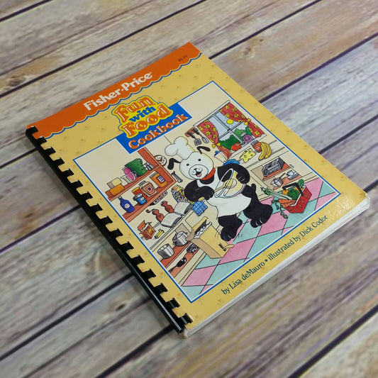 Vintage Cookbook Children Kid Fisher-Price Fun With Food All Year Round Recipe 1988 - At Grandma's Table
