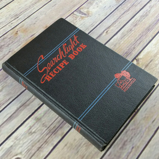 Vintage Cookbook Searchlight Recipes Book 1954 Indexed Tabs Hardcover Household Magazine - At Grandma's Table