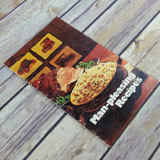 Vintage Cookbook Man Pleasing Recipes Rice Recipes 1971 Promo Paperback Booklet Rice Council - At Grandma's Table