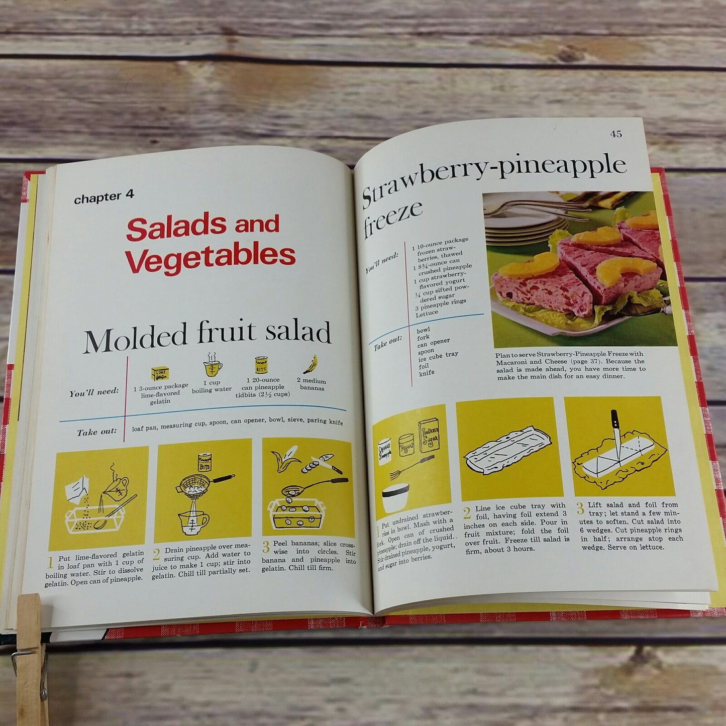 Vintage Junior Cook Book Better Homes Gardens Kid Recipes 1972 Hardcover For Beginning Cooks of All Ages - At Grandma's Table