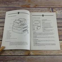 Load image into Gallery viewer, Vintage Breadman Bread Maker Instructions Recipes Manual Bread Bakery Cook Book TR85 1999 - At Grandma&#39;s Table
