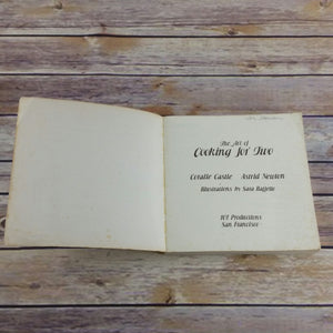Vintage Cookbook The Art of Cooking For Two 1978 4th Printing Paperback Coralie Castle Astrid Newton Natural Ingredients Recipes - At Grandma's Table