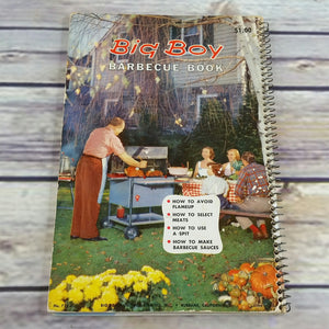 Vintage Cookbook Big Boy Barbecue Home Economics Big Boy Manufacturing Grilling 1957 Spiral Bound - At Grandma's Table