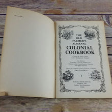 Load image into Gallery viewer, Vintage Old Farmer Almanac Colonial Cookbook 1976 First Edition Yankee Magazine Recipes Paperback - At Grandma&#39;s Table