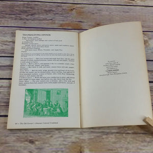 Vintage Old Farmer Almanac Colonial Cookbook 1976 First Edition Yankee Magazine Recipes Paperback - At Grandma's Table