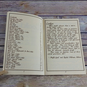 Vintage Cookbook Pennsylvania Dutch Cookies Amish Mennonite Kitchens Paperback Booklet 1982 Good Books - At Grandma's Table