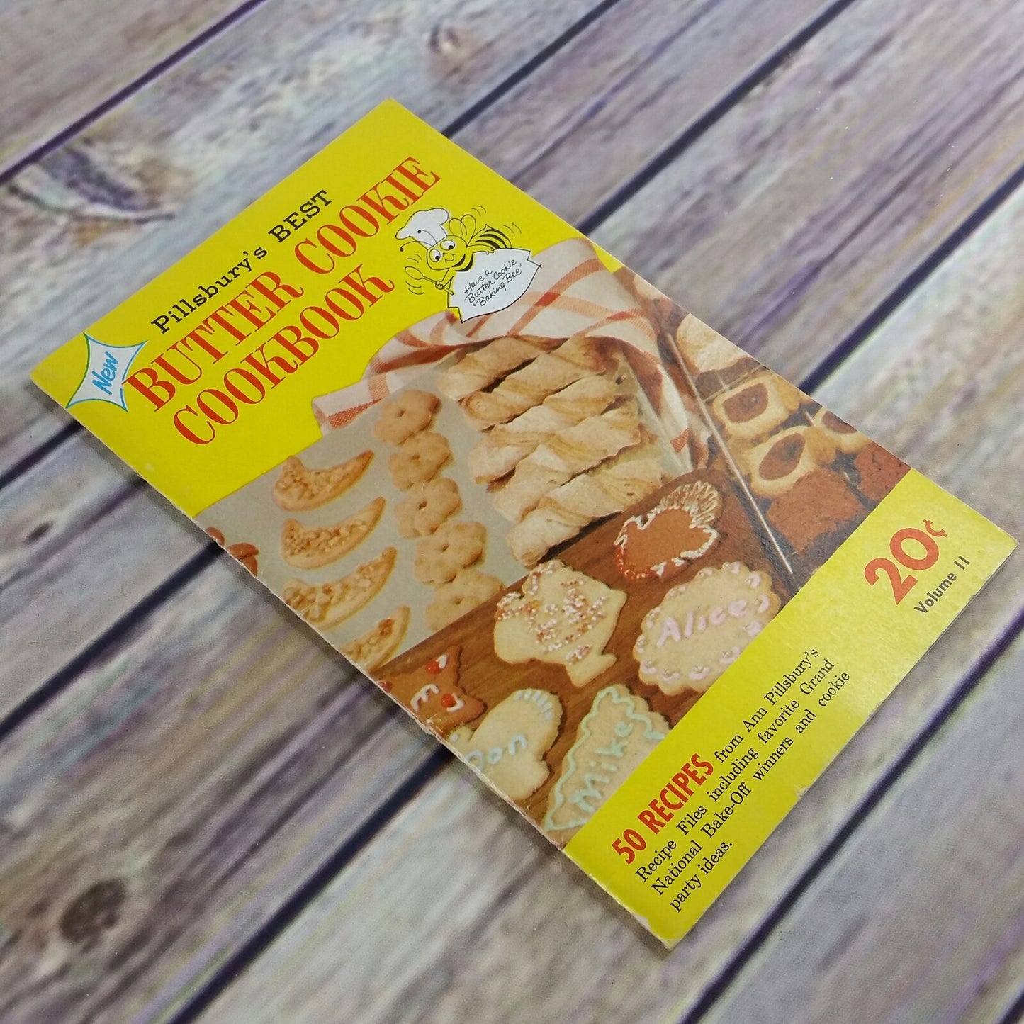 Vintage Cookbook Pillsburys Best Butter Cookie Bake Off Recipes Vol II Ann Pillsbury Recipe Files Paperback Booklet - At Grandma's Table