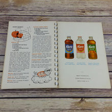 Load image into Gallery viewer, Vintage Cookbook Karo Corn Syrup Recipes The New Way To Cook is With Karo Recipes Collectors Edition 1963 Promo Paperback Spiral - At Grandma&#39;s Table