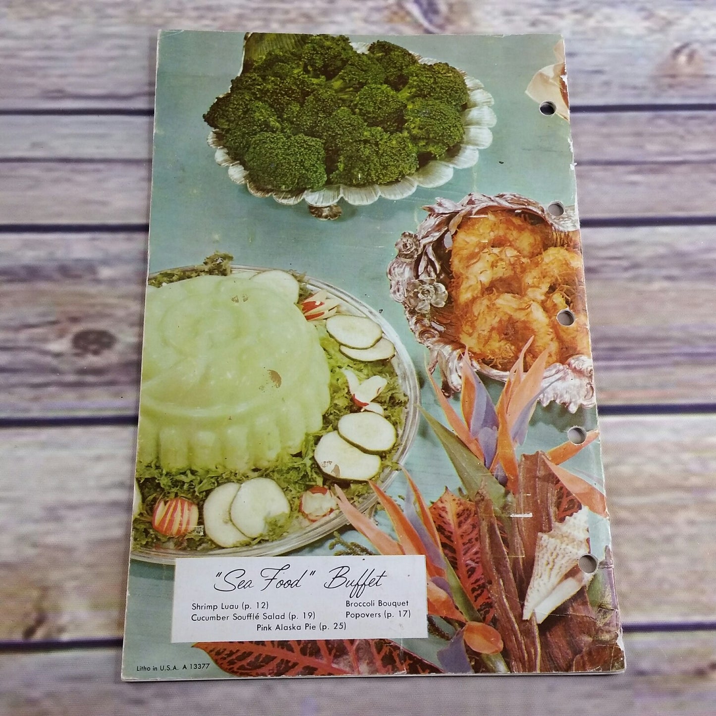 Vintage Cookbook Betty Crocker Frankly Fancy Foods Recipes Book 1959 Soft Cover Booklet Parties Desserts Main Dishes - At Grandma's Table