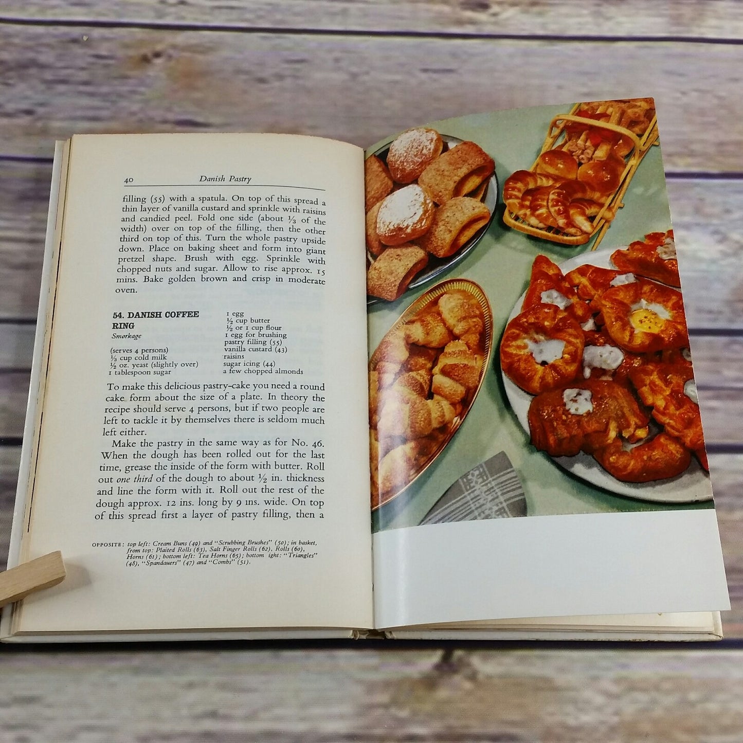Vintage Cookbook Danish Home Baking Traditional Danish Recipes 1969 Hardcover Book Karen Berg Cookies Cakes Pastries Bread Desserts - At Grandma's Table