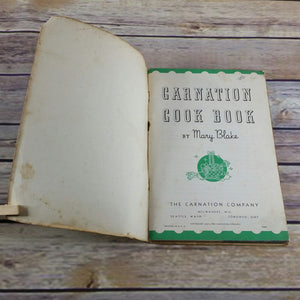 Vintage Cookbook Carnation Cook Book Mary Blake 1937 Booklet - At Grandma's Table